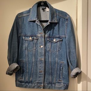 H&M oversized denim jacket